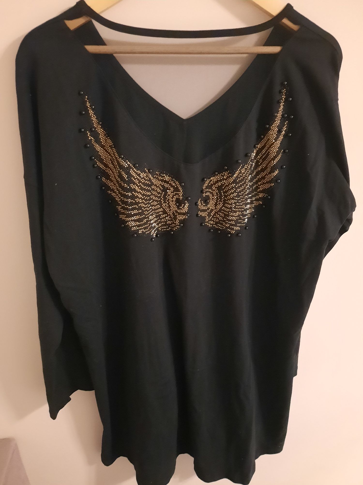Bluzka Angel złote skrzydła rozm XL/XXL