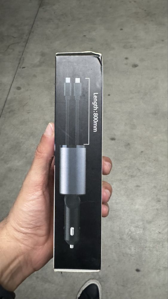Carregador de isqueiro para telefone
