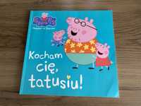 Książka dla dzieci Peppa pig świnka Kocham cię, tatusiu Opowieści