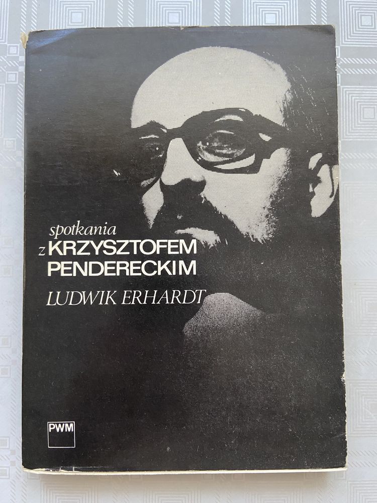 Książka Spotkania z Krzysztofem Pendereckim. Ludwik Erhardt