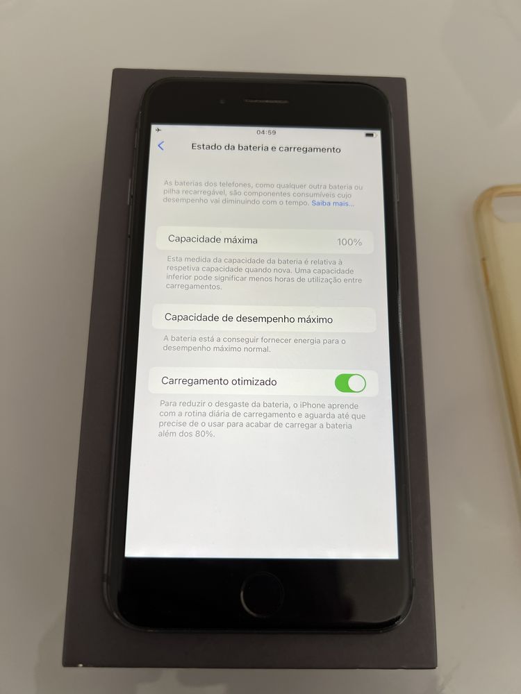 iPhone 8 Plus 256GB - Bateria a 100%