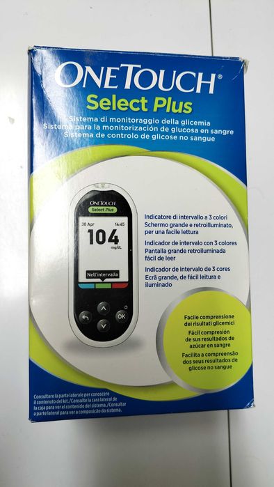 MÁQUINA MEDIDOR DIABETES GLICOSE - DESOCUPAR 12€