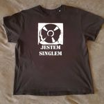 Koszulka - jestem singlem XL