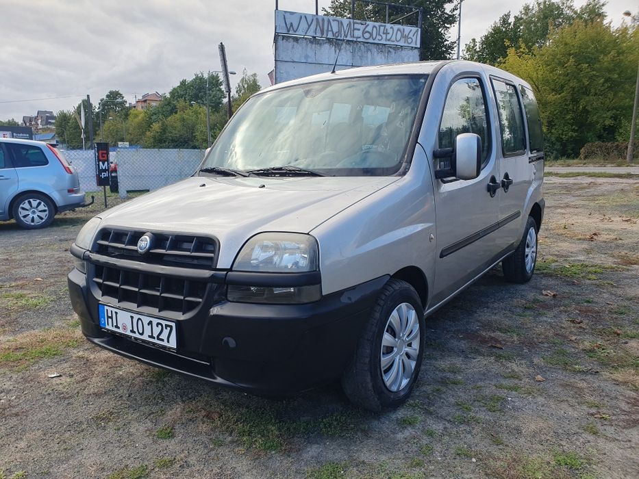 Fiat Doblo 1.2SX*Niski przebieg*Zadbany* Import