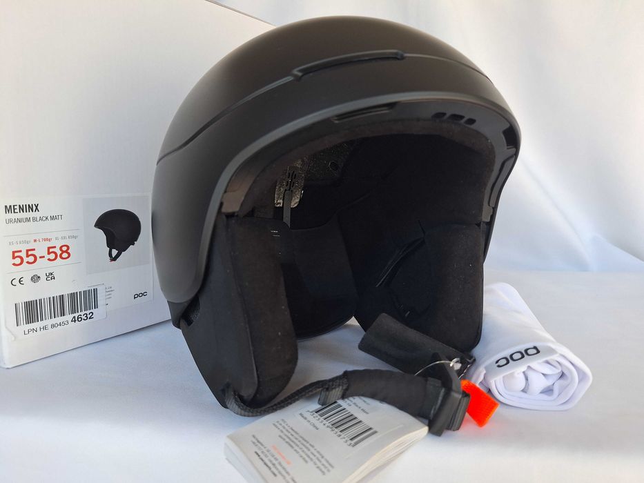 Kask narciarski POC Meninx Uranium Black Matt M/L 55-58cm