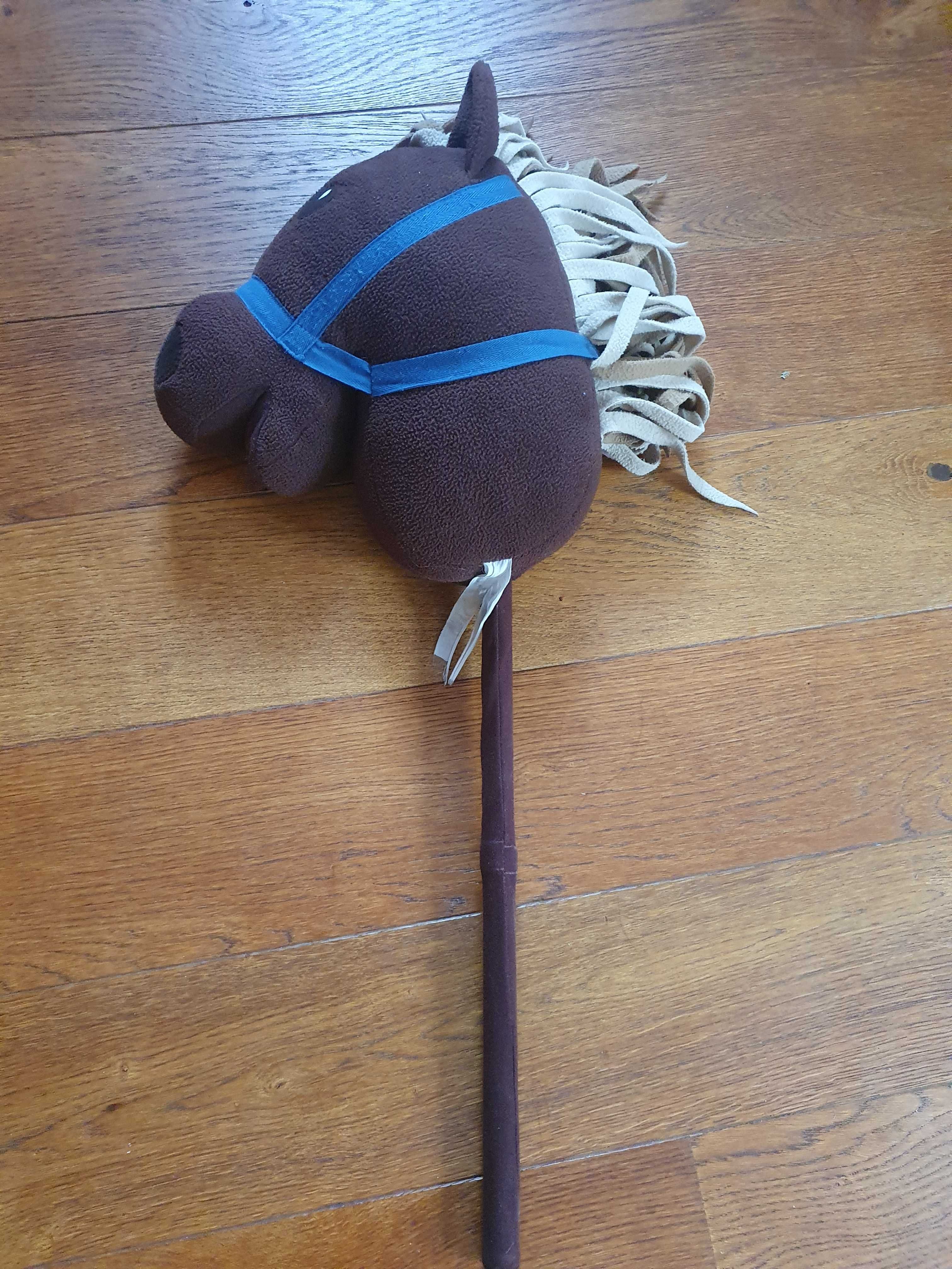 konik na drążku hobby horse 36 cm głowa + 47 cm drążek