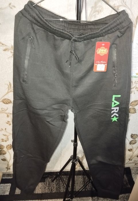 Теплі чоловічі спортивні штани на флісі