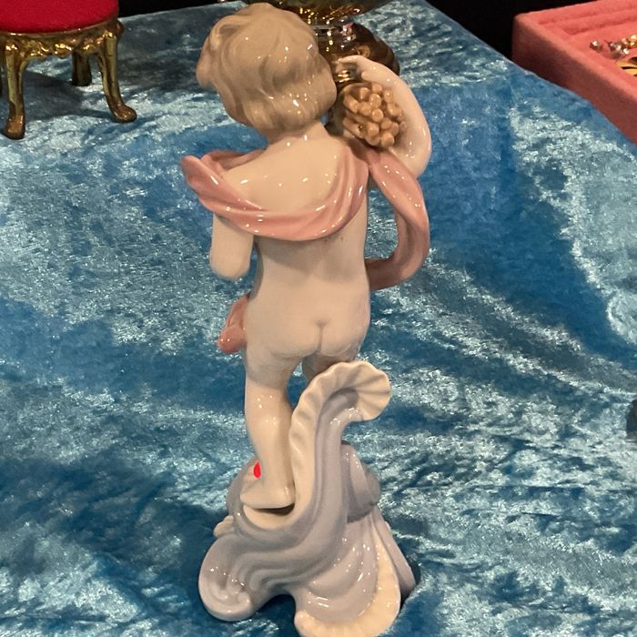 Vista alegre 1 estação pintura manual 19 cm