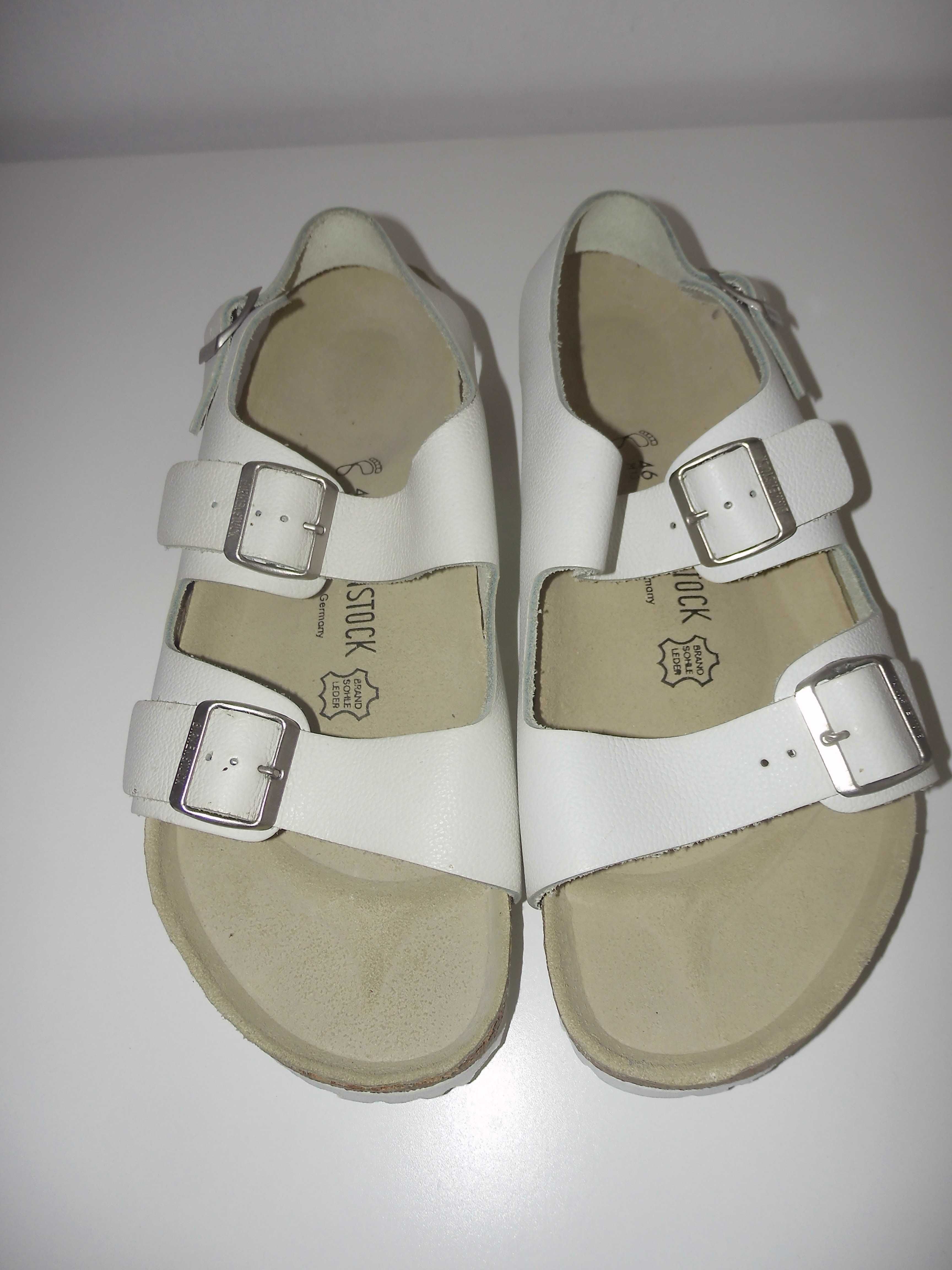 Birkenstock Milano Sandały Męskie Skóra Naturalna  Nowe 46