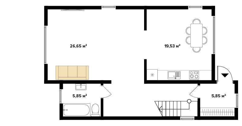 Побудуємо двоповерховий будинок СІП СИП панелі Вінниця Домокомплект