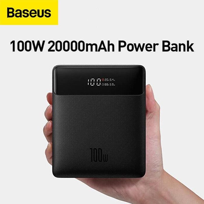 Нові Павербанки Baseus 20000mAh Blade H1 100W / 22.5W QPow 3