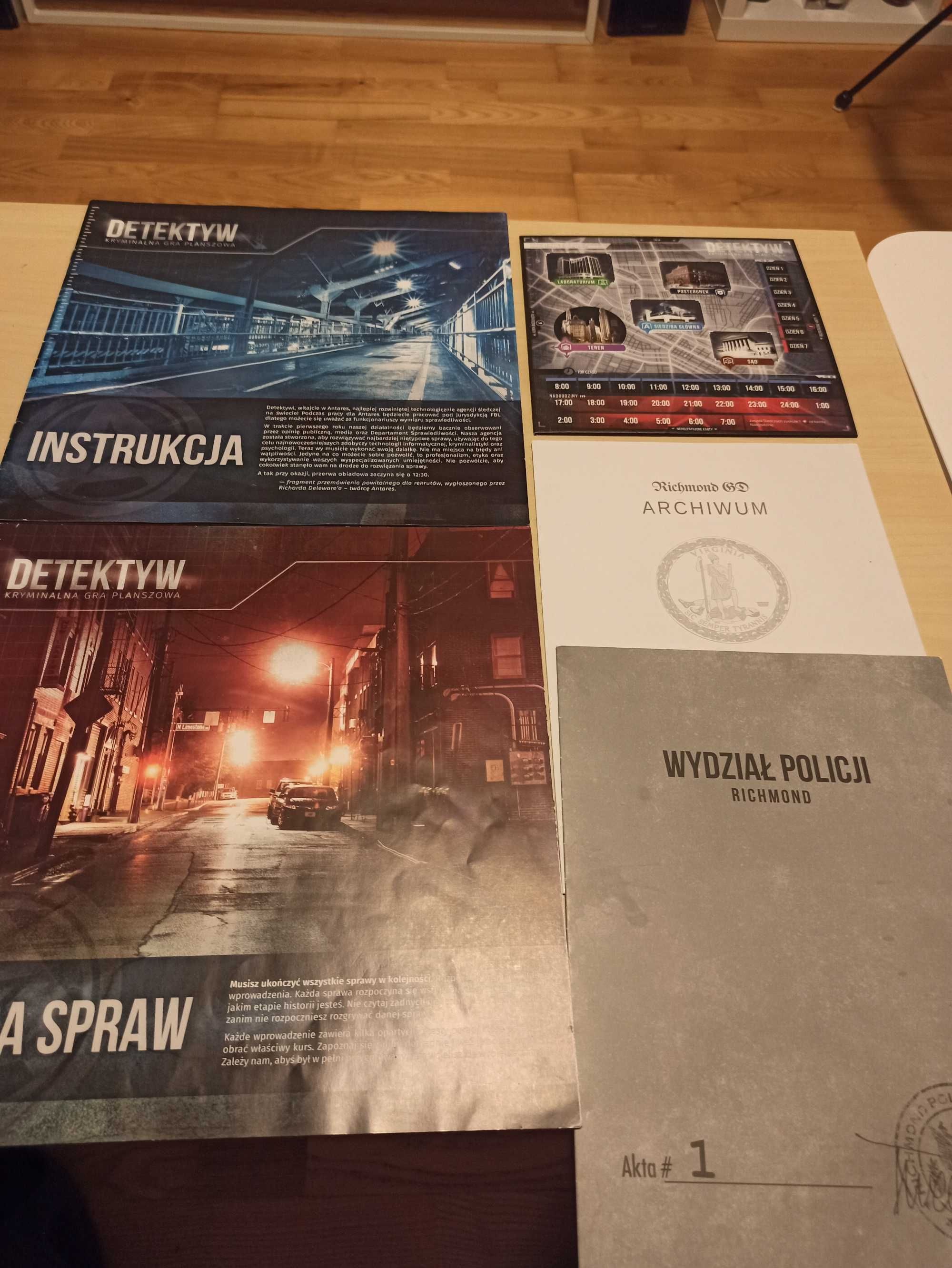 Detektyw - Kryminalna Gra Planszowa + Zbrodnie L.A. + Bez śladu