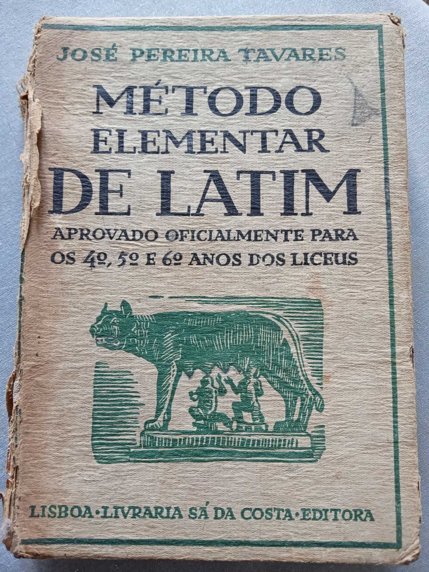 Método Elementar de Latim 1943, José Pereira da Costa- Sá da Costa