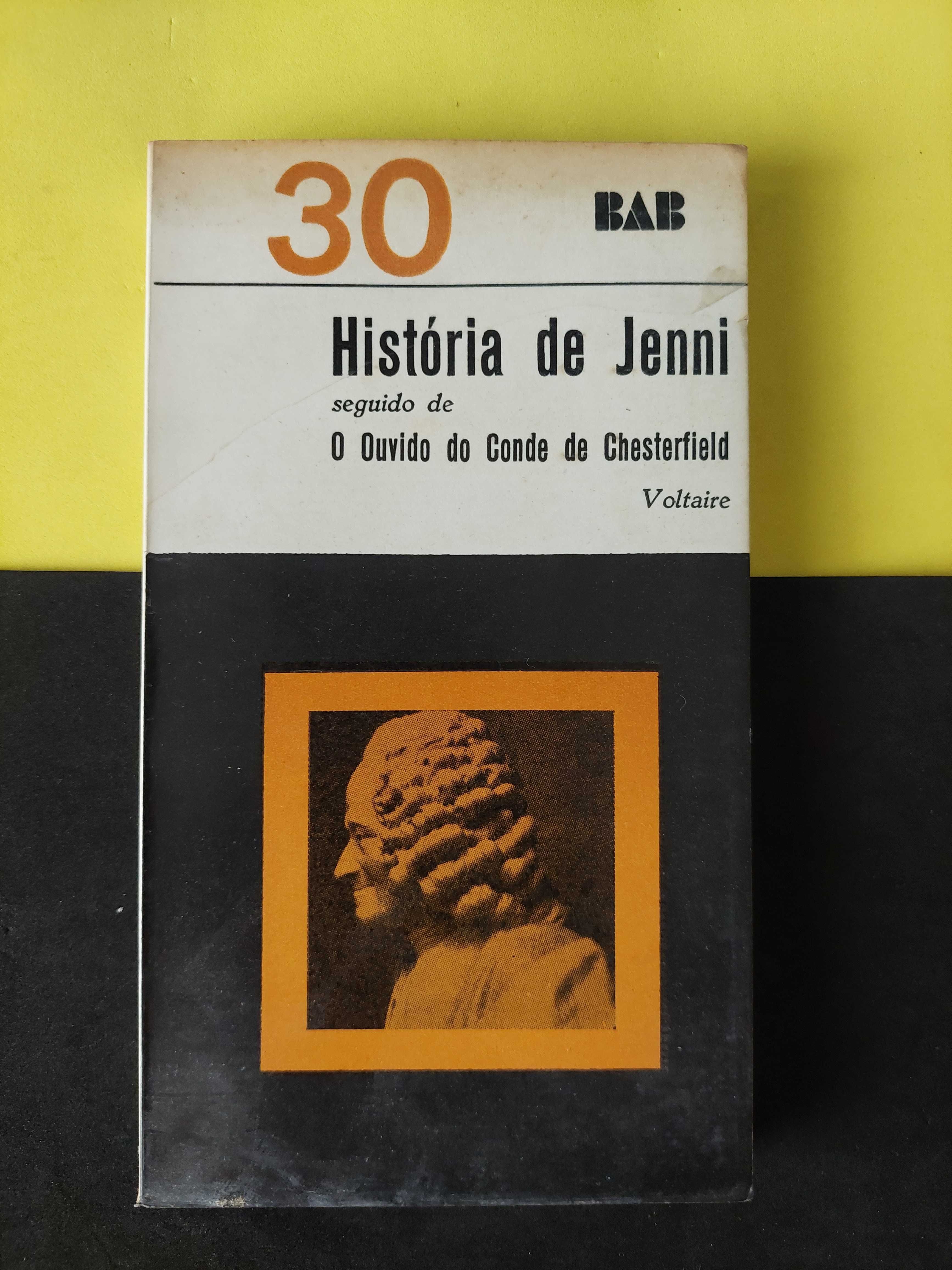 Voltaire - História de Jenni seguido de Conde Chesterfield