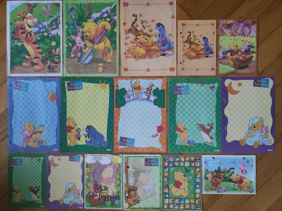 Karteczki kolekcjonerskie - Kubuś Puchatek - Disney