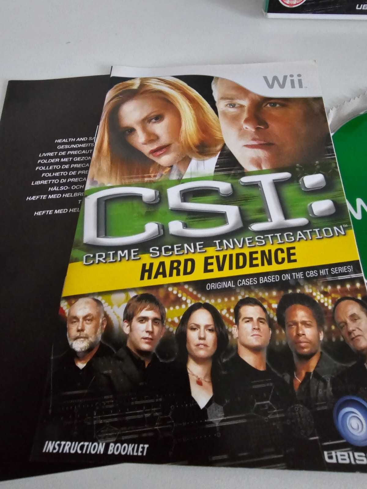 CSI Hard Evidence Nintendo Wii komplet zadbana