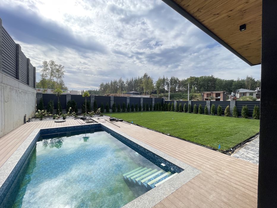 Будинок з меблями і Басейн |200м2|7 соток| Км Нова Ходосівка біля лісу