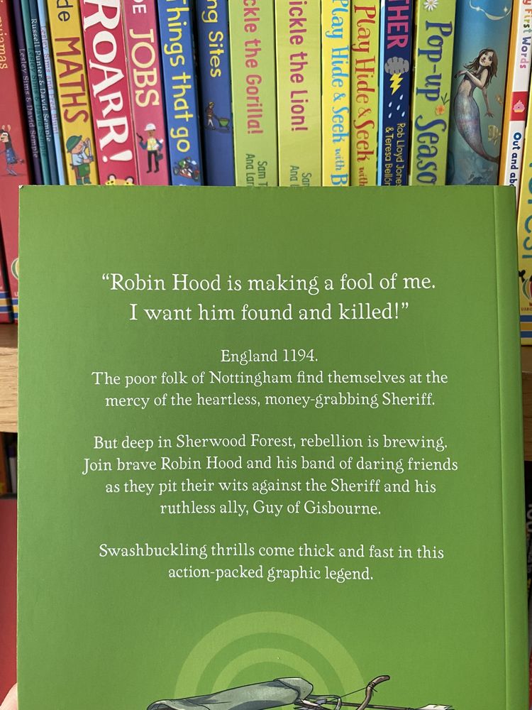 Robin Hood komiks po angielsku usborne