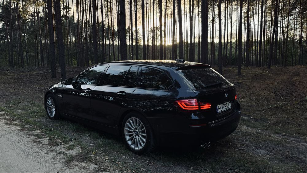 Bmw f11, 525D, oryginalny lakier, bezwypadkowy. Uszkodzony silnik