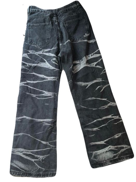 Джинси з модним принтом