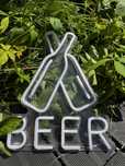 Neon dekoracyjny LED PLEXI LED BEER AA + USB