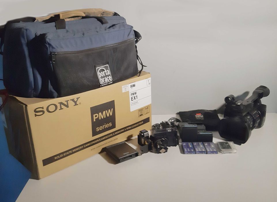 Sony Cinealta EX1 – Câmara Profissional Broadcast em Excelente Estado