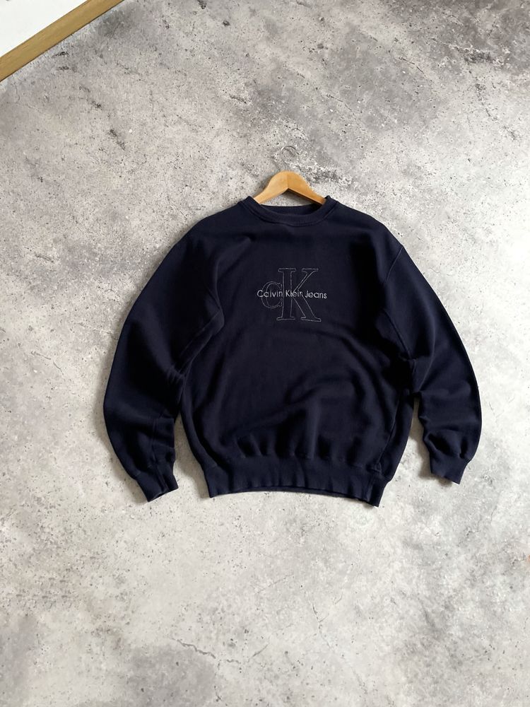 Мужской Свитшот Calvin Klein Jeans Embroidered Big Logo