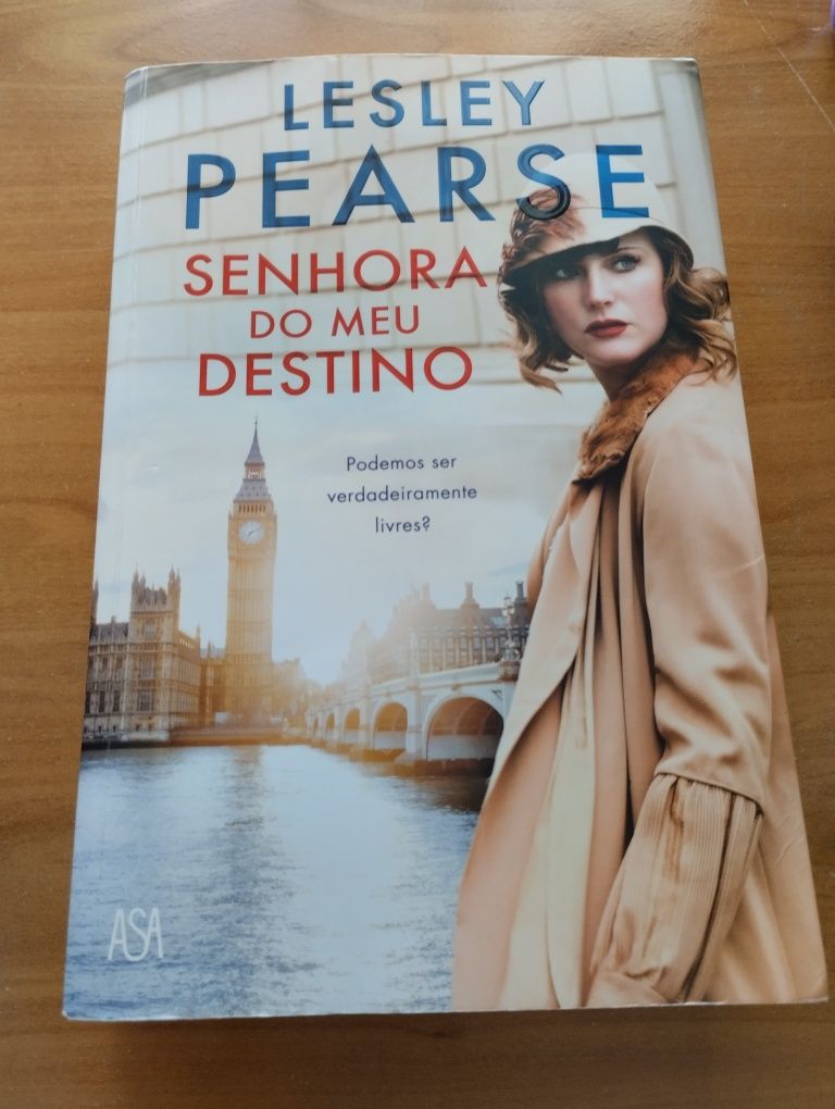 Livro lesley Pearse Senhora do meu Destino. Impecável