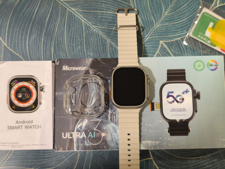 Smartwatch UltraAI 3 5G AMOLED + apps