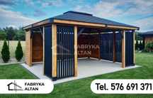 Altana drewniana, altanka, altany, 4x5, ogrodowa, pergola ELLIE II