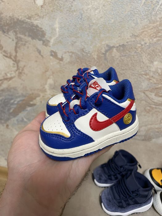 Для немовлят дитячі кросівки Nike Dunk Low до 1 року