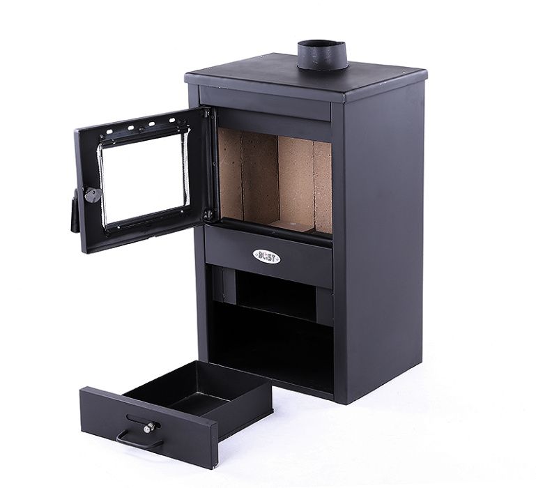 Piec stalowy piecyk koza kominek 9kW