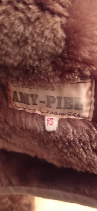 Casaco de homem em pele NR 52 marca Amy-Piel