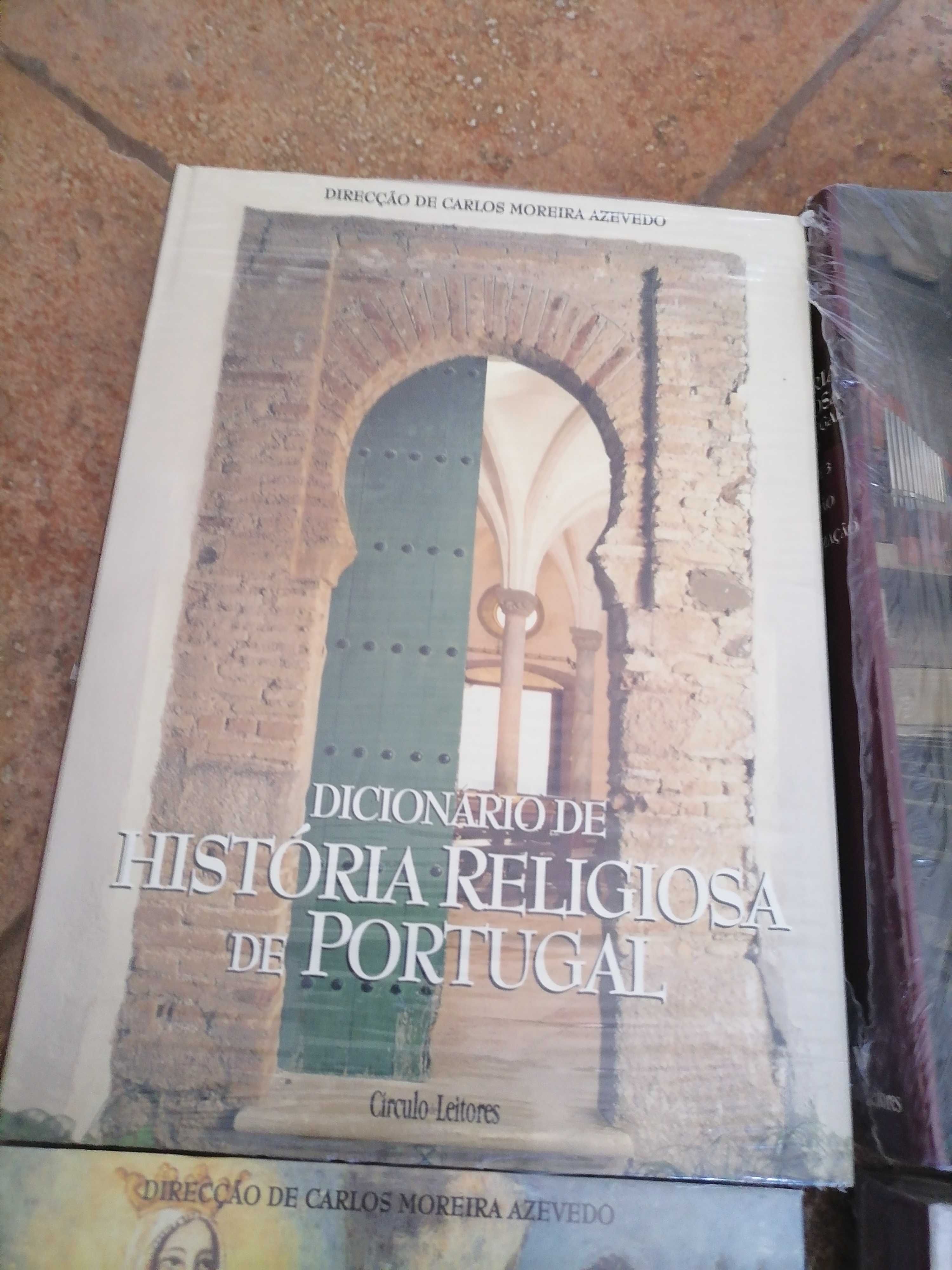 Dicionário de História Religiosa de Portugal 6Pcs