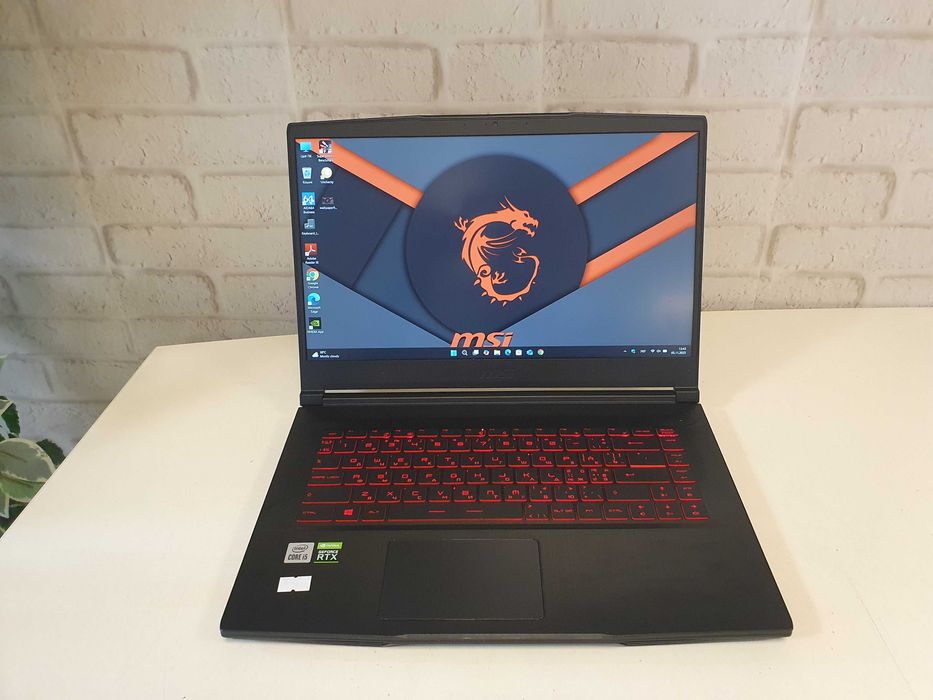 Игровой ноутбук MSI GF65 Thin∎i5-10500H∎16GB∎144ГЦ∎IPS∎RTX 3060