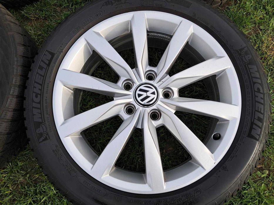 Felgi 17 VW GOLF 7 VII Koła zimowe 205 50 Caddy Volkswagen 5x112