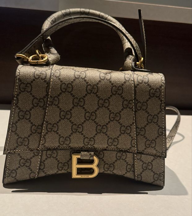 Balenciaga Gucci torebka skóra nowa