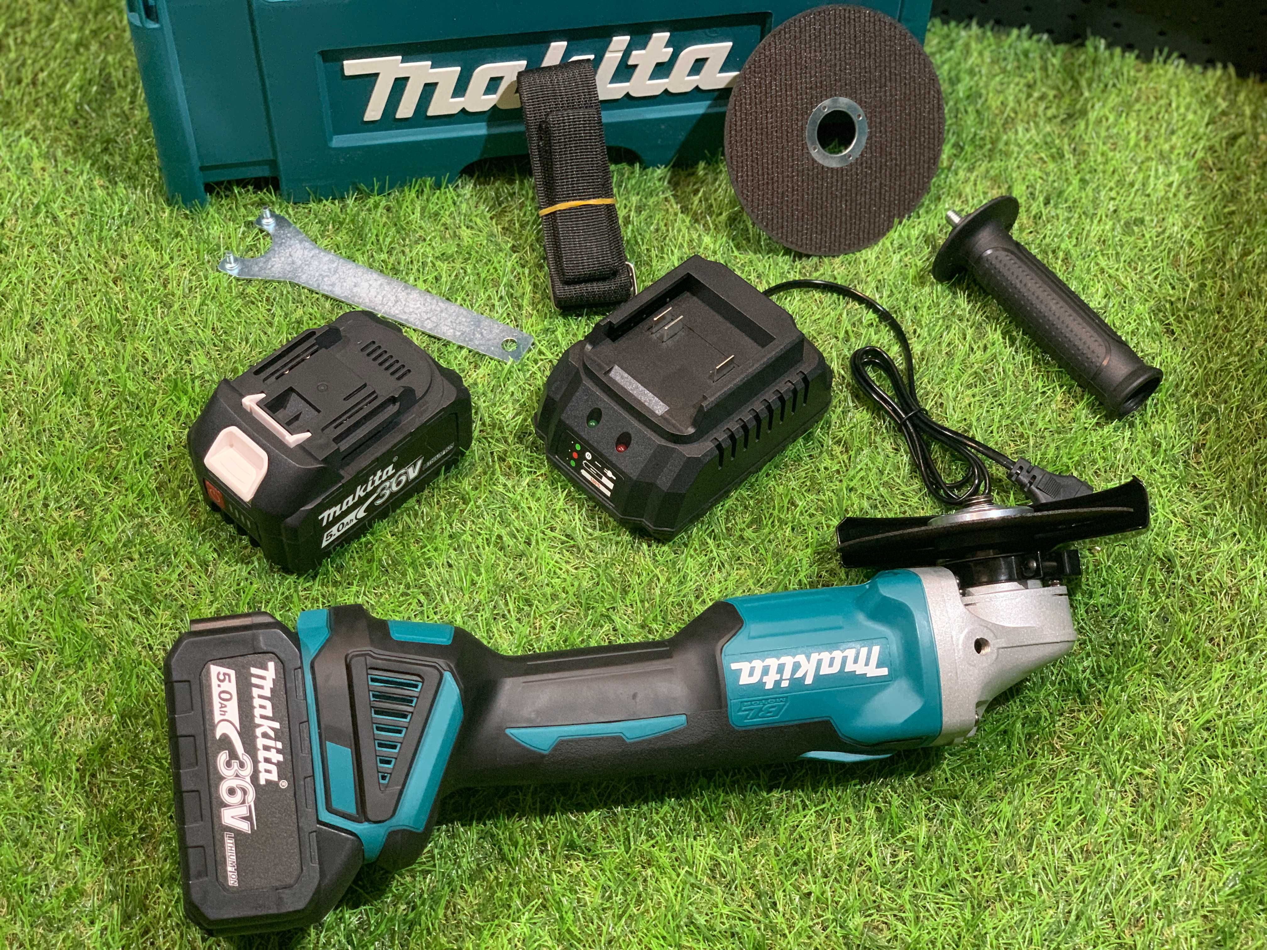 Акумуляторна болгарка Makita DGA504 Аккумуляторная угловая шлифмашина