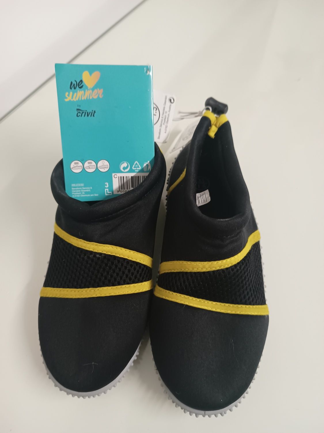 Buty do pływania nowe, buty do wody rozmiar 33