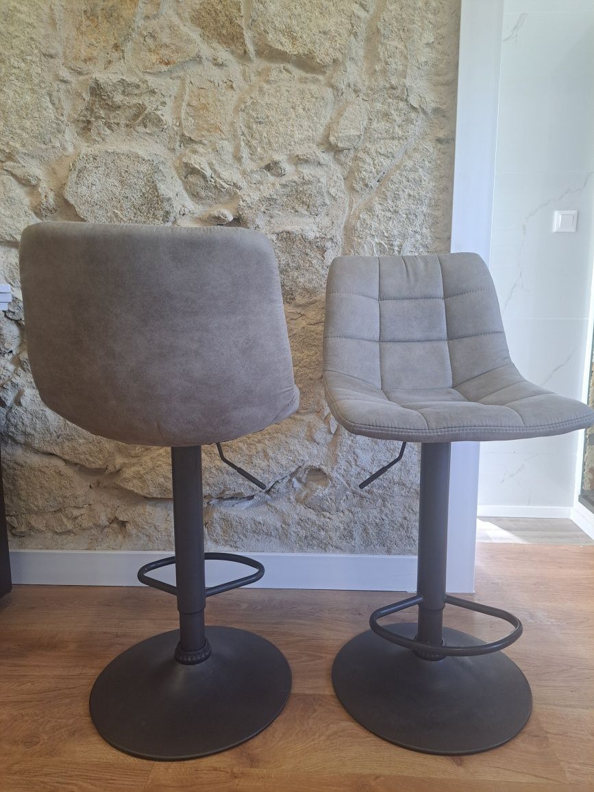 Conjunto 2 bancos ajustáveis