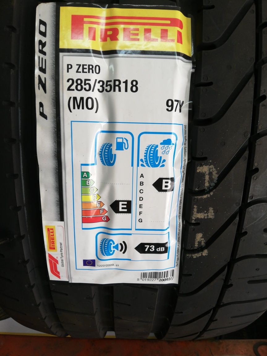 Pirelli pzero novos