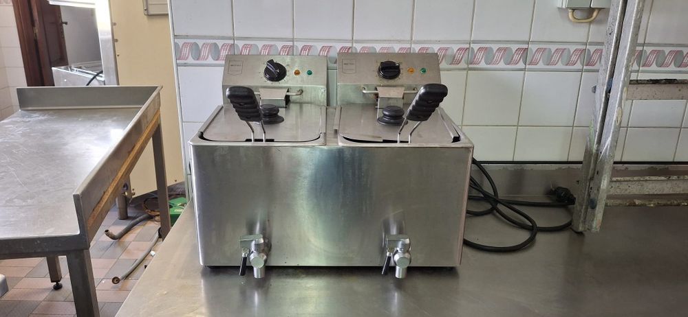 Fritadeira Dupla 10L × 2 Monofásica