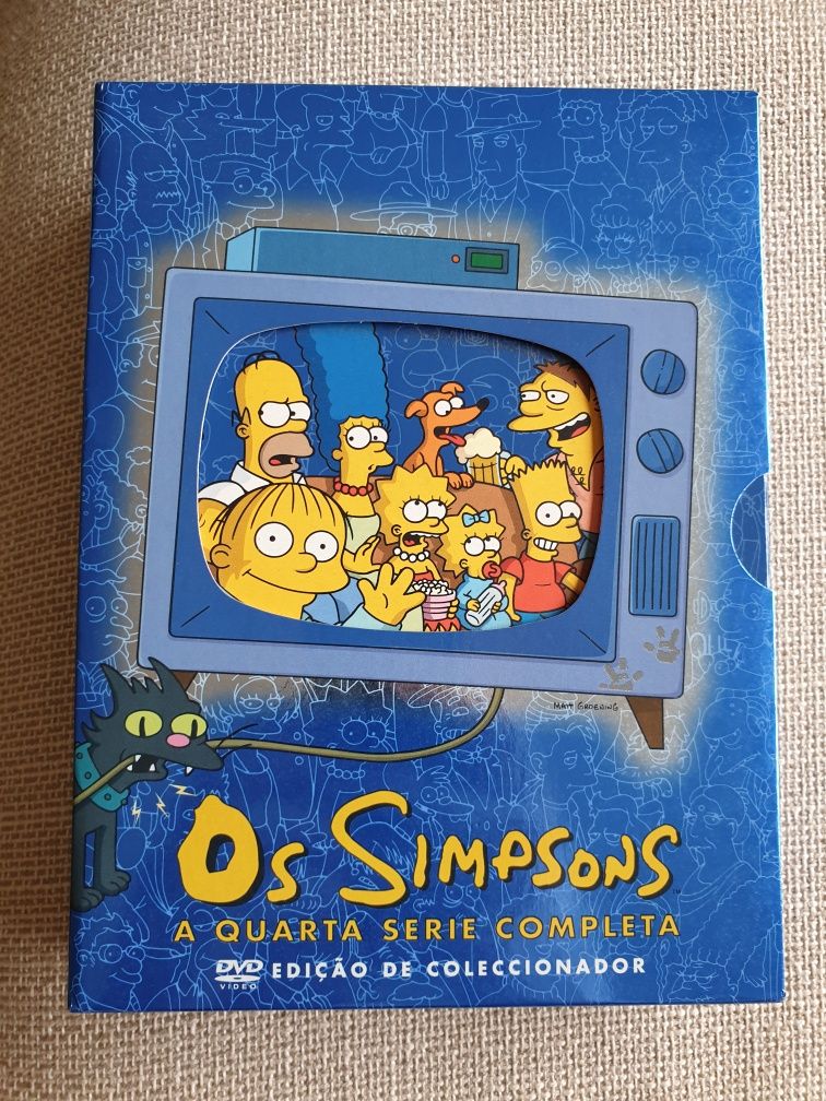 DVDs Os Simpsons A Quarta Série Completa