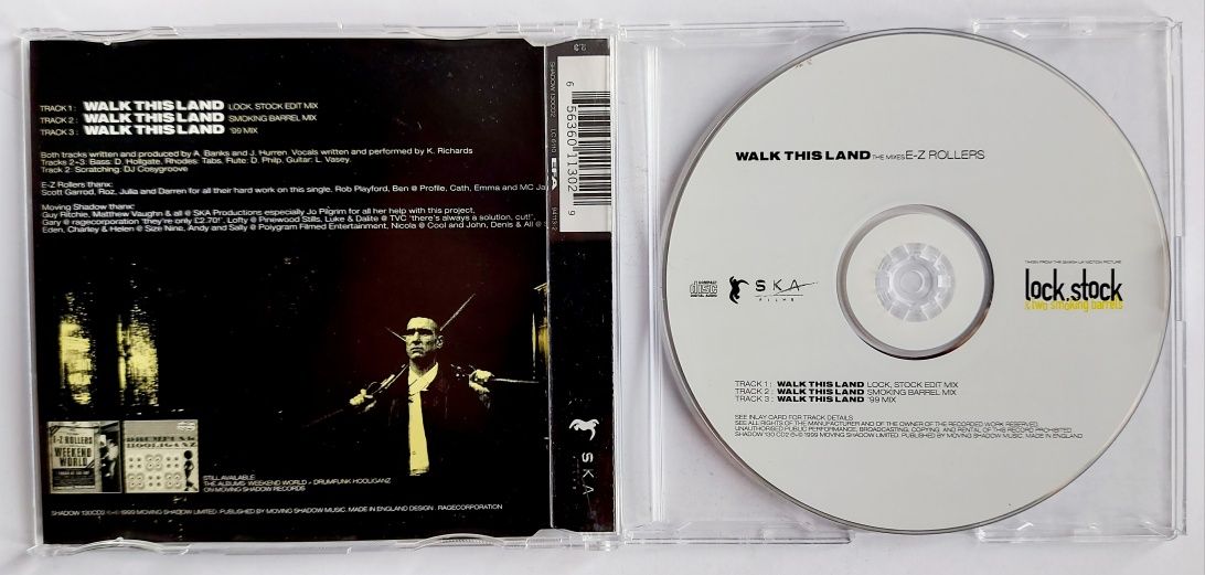 CDs Ez Rollers Walk This Land 1999r
