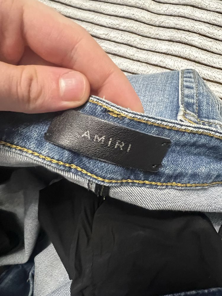 Джинси Amiri Purple Brand Chrome Hearts Balenciaga