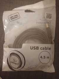 USB cable 4.5m wtyk a i wtyk b