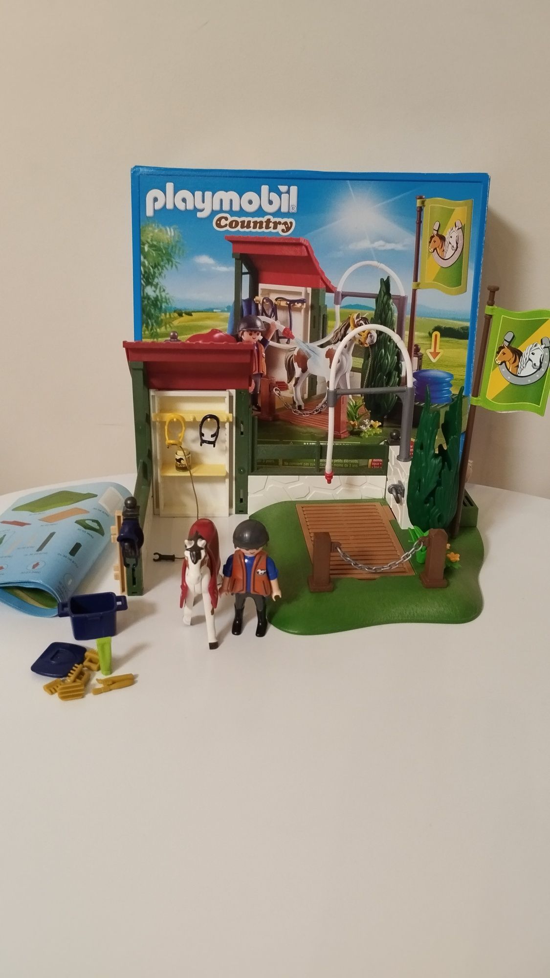 Playmobil zestaw 70589 boks plus myjnia 6929