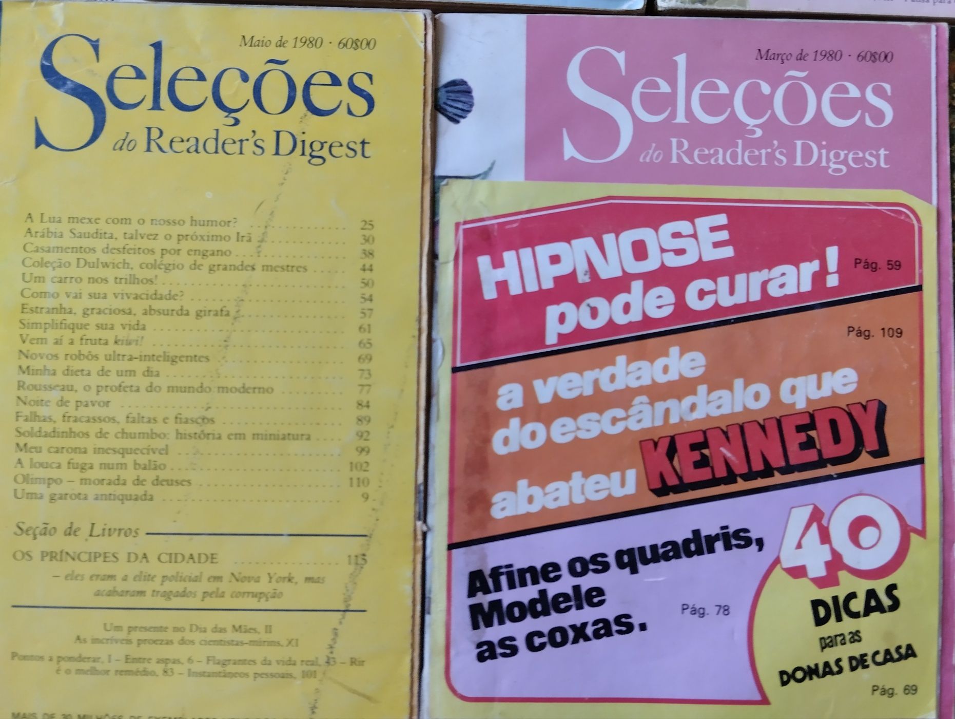 Livros seleções do Reader's Digest de 1976 a 1995