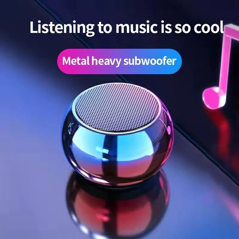 Bezprzewodowy 4 Watowy metalowy głośnik bluetooth