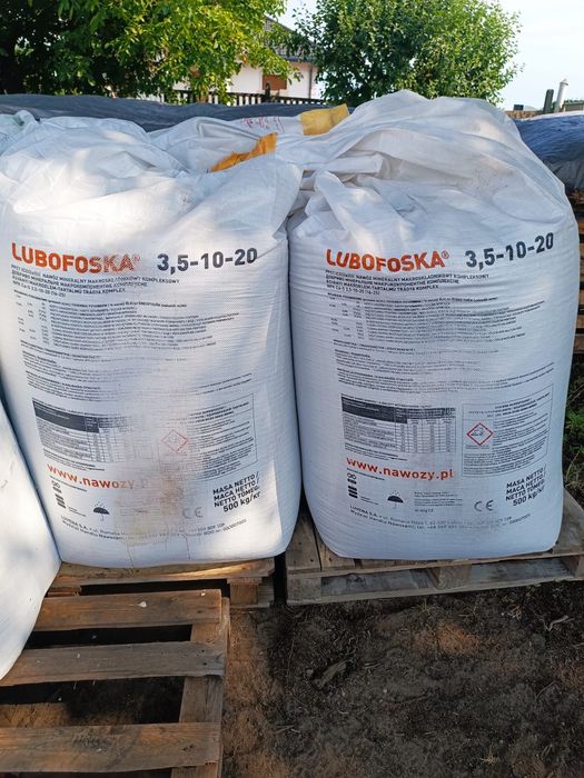 Wapno, Lubofoska, OptiPlon, Lubofos 12, Potafoska, Saletra, Saletrzak